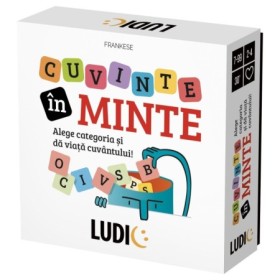 Ludic Joc in Romana Cuvinte in Minte pentru 2-4 jucatori cu varsta peste 7 ani